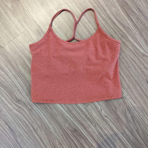 Harlow Space Dye Crop Performance Tank - Picture 3 of 4